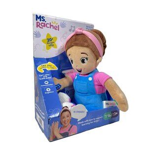 Ms. Rachel Speak & Sing Doll 16" Interactive Plush Doll Songs & Phrases
